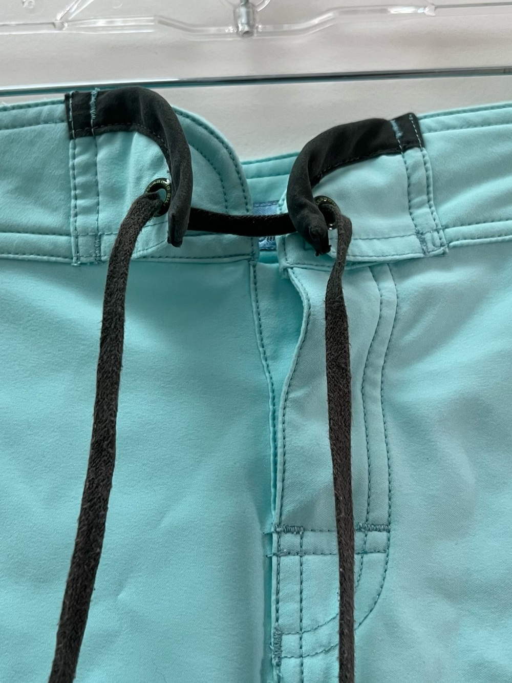 Billabong Aqua Floral Stripe Swim Trunks - Picture 4 of 6